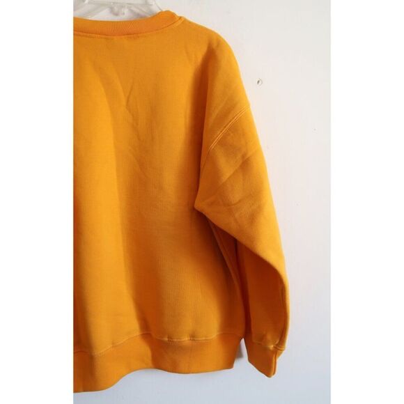 Holiday by Emma Mulholland "Holiday is for Lovers" Yellow Sweatshirt - Size S - Picture 5 of 8
